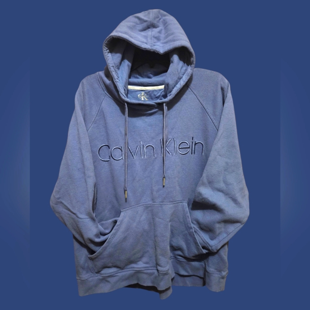 Calvin Klein Hoodie Periwinkle Blue 2XL